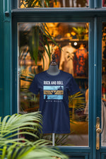 Navy Blue Oversized - Rock N Roll With Music Women Oversized 210 Design | Women Fashion