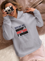 Comfortable Women Regular Fit Hoodie in Gray - 320 GSM | Fullmoon Styles