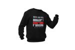 Men Regular Fit Sweatshirt - Rock N Roll With Music Men Regular Fit Sweatshirt 320 Black | Fullmoon Styles