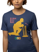 0 12 Msd Stumping Women Regular Fit Tshirt 180 Navy Blue Regular Fit Tshirt - Premium Cotton Women Wear