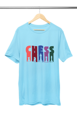 Premium Sky Blue Regular Fit Tshirt for Men - 180 GSM Cotton | Fullmoon Styles