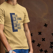 Quit Talking And Start Doing Beige 4