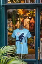 Sky Blue Regular Fit Tshirt - 0 12 Msd Stumping Women Regular Fit Tshirt 180 Design | Women Fashion