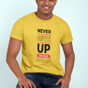 never_give_up_on_your_dream yellow 5