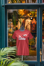 Red Regular Fit Tshirt - The Godfather Women Regular Fit Tshirt 180 Design | Women Fashion