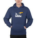 Comfortable Men Regular Fit Hoodie in Navy Blue - 320 GSM | Fullmoon Styles