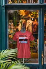 Red Oversized - Rock N Roll With Music Women Oversized 210 Design | Women Fashion