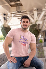 Lets Make Some Noise Men Oversized 240 Baby Pink Oversized - Premium Cotton Men Wear