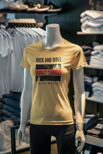 Beige Oversized - Rock N Roll With Music Women Oversized 240 Design | Women Fashion