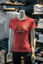 Red Oversized - Lets Make Some Noise Women Oversized 210 Design | Women Fashion