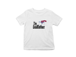 The Godfather Kids Regular Fit Tshirt 180 White Regular Fit Tshirt - Premium Cotton Kids Wear
