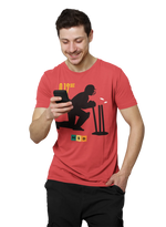 Comfortable Men Oversized in Red - 210 GSM | Fullmoon Styles