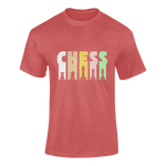 Men Regular Fit Tshirt - Chess Men Regular Fit Tshirt 180 Red | Fullmoon Styles