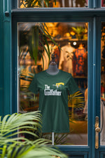Bottle Green Regular Fit Tshirt - The Godfather Women Regular Fit Tshirt 180 Design | Women Fashion