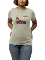 The Godfather Women Oversized 210 Sage Green Oversized - Premium Cotton Women Wear