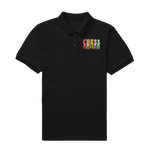 Men Polo Shirt - Chess Men Polo Shirt 220 Black | Fullmoon Styles