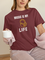 Comfortable Women Regular Fit Tshirt in Maroon - 180 GSM | Fullmoon Styles