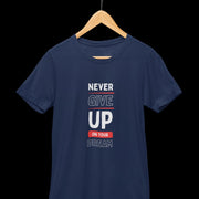 never_give_up_on_your_dream navy_blue 2