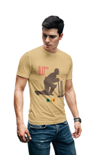0 12 Msd Stumping Men Regular Fit Tshirt 180 Beige Regular Fit Tshirt - Premium Cotton Men Wear