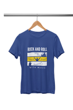 Premium Royal Blue Regular Fit Tshirt for Men - 180 GSM Cotton | Fullmoon Styles