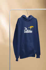 Premium Navy Blue Regular Fit Hoodie for Men - 320 GSM Cotton | Fullmoon Styles