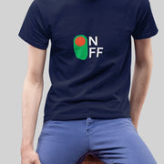 On Off Navy Blue 4