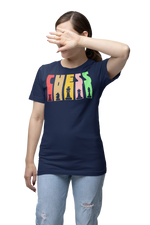 Chess Women Regular Fit Tshirt 180 Navy Blue Regular Fit Tshirt - Premium Cotton Women Wear