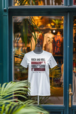 White Oversized - Rock N Roll With Music Women Oversized 180 Design | Women Fashion