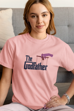 The Godfather Women Oversized 240 Baby Pink Oversized - Premium Cotton Women Wear