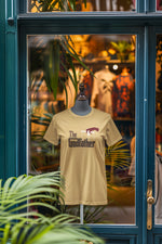 Beige Regular Fit Tshirt - The Godfather Women Regular Fit Tshirt 180 Design | Women Fashion