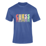 Men Regular Fit Tshirt - Chess Men Regular Fit Tshirt 180 Royal Blue | Fullmoon Styles