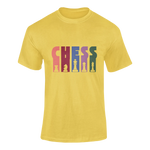 Men Regular Fit Tshirt - Chess Men Regular Fit Tshirt 180 Yellow | Fullmoon Styles