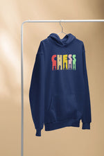 Premium Navy Blue Regular Fit Hoodie for Men - 320 GSM Cotton | Fullmoon Styles