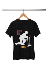 Premium Black Regular Fit Tshirt for Men - 180 GSM Cotton | Fullmoon Styles