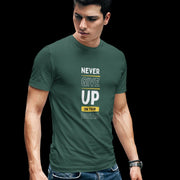 never_give_up_on_your_dream bottle_green 5