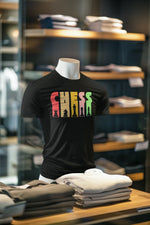 Black Oversized - Chess Men Oversized 210 Design | Men Fashion