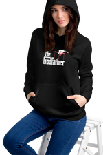 Comfortable Women Regular Fit Hoodie in Black - 320 GSM | Fullmoon Styles