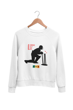 Premium White Regular Fit Sweatshirt for Men - 320 GSM Cotton | Fullmoon Styles