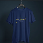 while_alive_code navy_blue 2