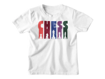 Chess Kids Regular Fit Tshirt 180 White Regular Fit Tshirt - Premium Cotton Kids Wear