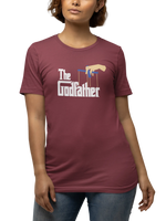The Godfather Women Regular Fit Tshirt 180 Maroon Regular Fit Tshirt - Premium Cotton Women Wear