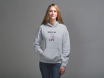 Comfortable Women Regular Fit Hoodie in Gray - 320 GSM | Fullmoon Styles