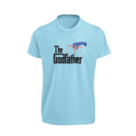 Women Regular Fit Tshirt - The Godfather Women Regular Fit Tshirt 180 Sky Blue | Fullmoon Styles