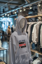 Gray Regular Fit Hoodie - Rock N Roll With Music Women Regular Fit Hoodie 320 Design | Women Fashion