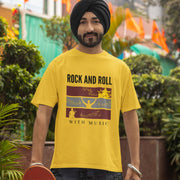 Rock And Roll With Music Yellow 4