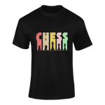Men Regular Fit Tshirt - Chess Men Regular Fit Tshirt 180 Black | Fullmoon Styles