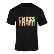 Men Regular Fit Tshirt - Chess Men Regular Fit Tshirt 180 Black | Fullmoon Styles