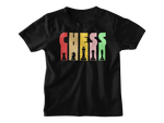 Kids Regular Fit Tshirt - Chess Kids Regular Fit Tshirt 180 Black | Fullmoon Styles