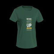 never_give_up_on_your_dream bottle_green 1