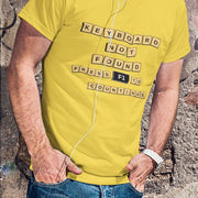 Keyboard Not Found Yellow 4